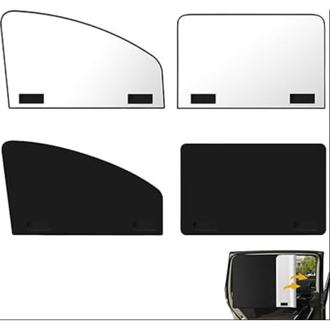 Voiture de Protection Solaire Rideaux Pare Soleil avec Aimants pou Vitres Latérales de Voiture Bloquer Les Rayons UV et la Chaleur pour Enfants Adultes et Animal Domestique (1/5)