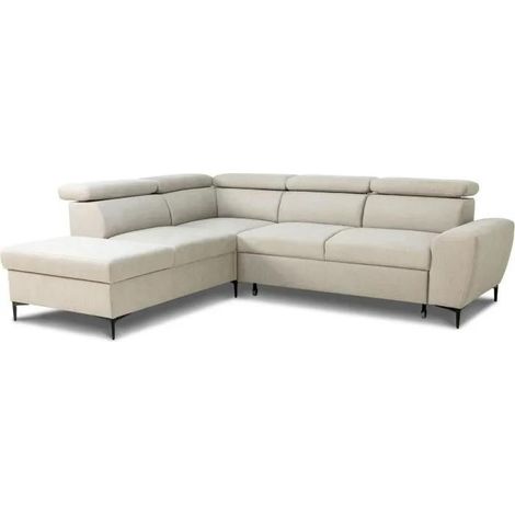 No-name KASIMIR Ecksofa convertible Beige Komfortabel