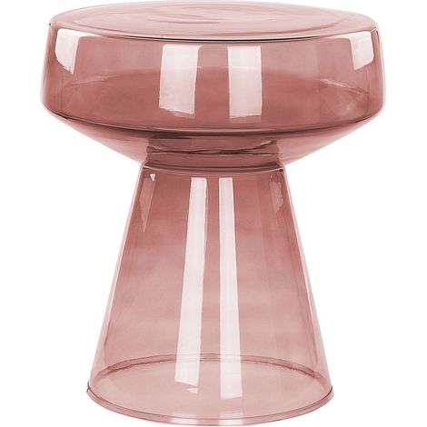 Side Table LAGUNA Glass Red (1/5)