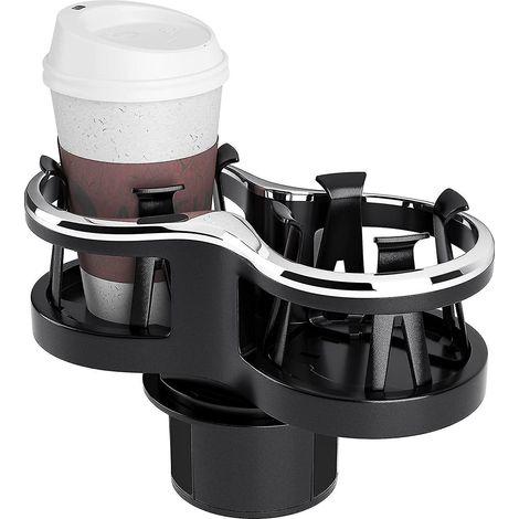 Porte-gobelet de voiture 2 en 1 avec base réglable et support mobile (1/5)