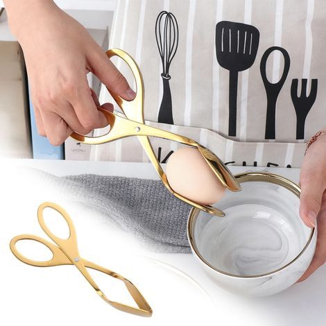 Pince de cuisine en acier inoxydable – 18,5 cm (1/2)
