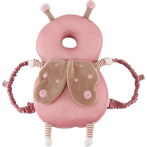 Bébé oreiller Protection bébé mignon doux oreiller de sécurité bébé goutte oreiller respirant bébé appui-tête papillon