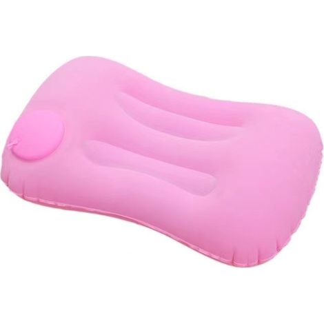 Oreiller gonflable, oreiller de voyage gonflable, oreiller de voyage, oreiller de plage, oreiller de voyage, oreiller de bureau à coussin d'air , (1/5)