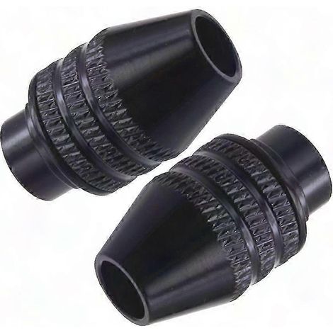 Mandrin 3 mors universel 8x0,75mm noir, adaptateur pour visseuse à choc et perceuse, lot de 1 (1/5)