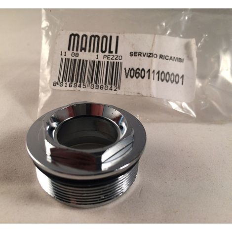 Ricambio ghiera con Or Lavabo-Bidet Cromo MAMOLI V06011100001 (1/2)