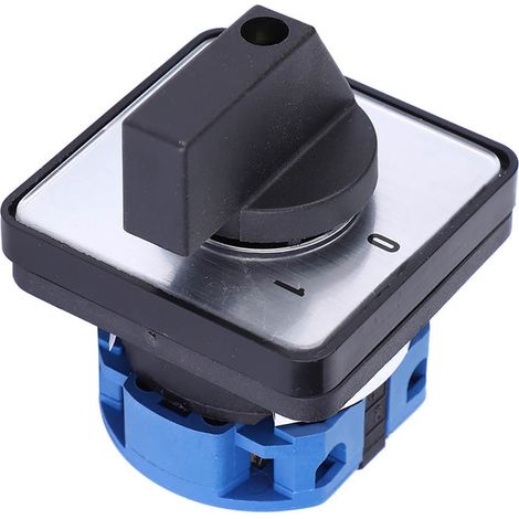 Commutateur de commande à verrouillage à 2 positions et 4 bornes, 660 V CA, 20 A (1/5)
