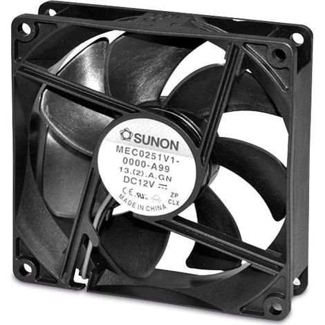 Ventilateur axial SUNON MEC0251V2-A99, 120x120x25 mm, 12 V-