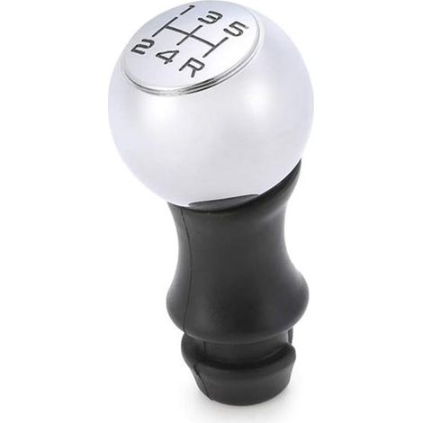 5-Gang Auto Schaltknauf Ersatz passend für Peugeot 206 207 3008 Citroen C2 C3 C4 (1/5)