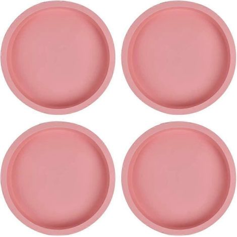 Moule à gâteau rond en silicone, sans BPA, antiadhésif, 15 cm de diamètre, idéal pour la pizza et les gâteaux. (1/5)