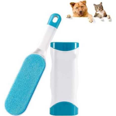 Wiederverwendbare Bürste zur Entfernung von Tierhaaren (Katzen und Hunde) - Reinigungsbürste für magischen Haarentferner (1/5)