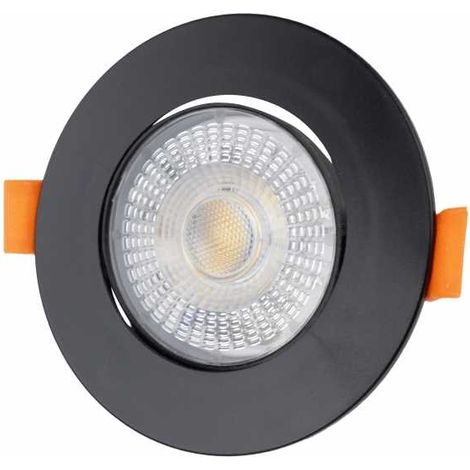 LED-Einbaustrahler mit einstellbarer Farbtemperatur (CCT) von 3 W / 5 W / 7 W und einstellbarer Leistung. (1/5)