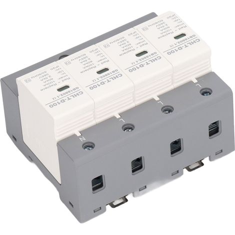Dispositif de protection contre les surtensions 385 V CA, IP20, 4 pôles, montage sur rail 36 mm (1/5)