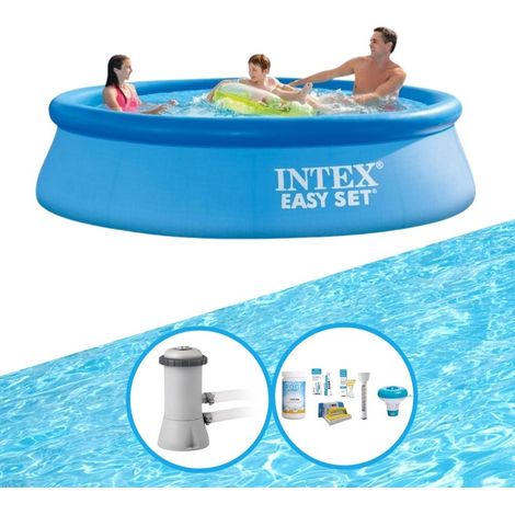 Intex Piscine Easy Set Ronde - 366x76 cm - 4-pièces S22415 (1/5)