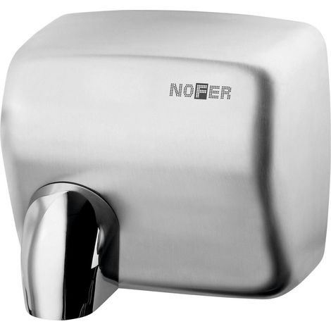 CYCLON touchless electric hand dryer 220-240V, 2450W, 265x240x210mm, stainless steel matt (1/2)