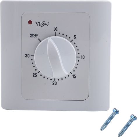 Temporizador digital para exteriores para luces de árbol y ventiladores – Pobite con función de temporizador integrada, para uso interior/exterior.