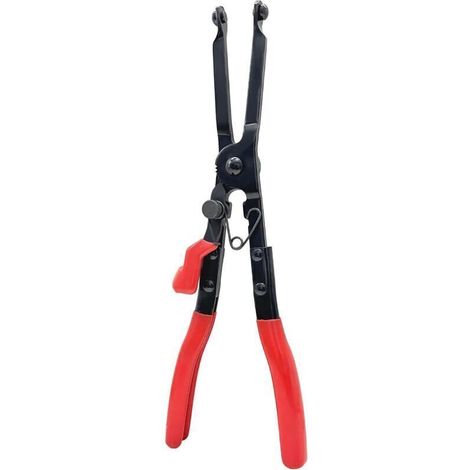 Pince à écarter avec dispositif de verrouillage, travaillant sur les pinces à joints à recouvrement, les doubles pinces de connecteur et les colliers de serrage pour tuyaux d'échappement (1/4)