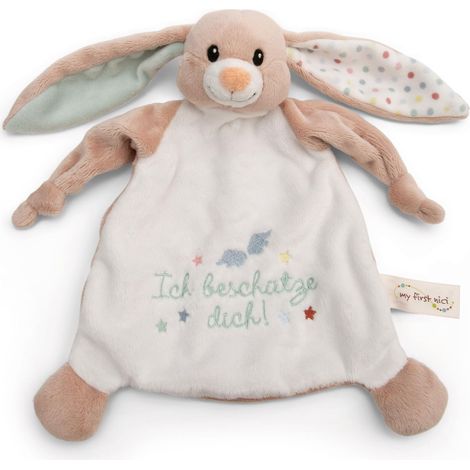 NICI 61880 - Panno per neonati e bambini, 25 x 25 cm, colore: rosa (1/4)