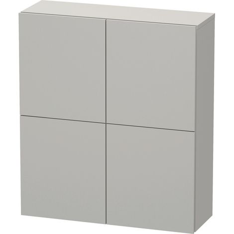 Duravit L-Cube armarios de media altura, 2 puertas,