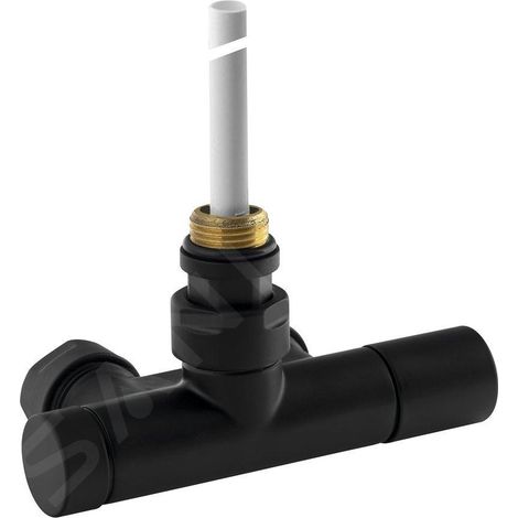Sapho Mono One - Kit de raccordement vannes pour raccordement central 50 mm, noir mat CP2052BS (1/3)