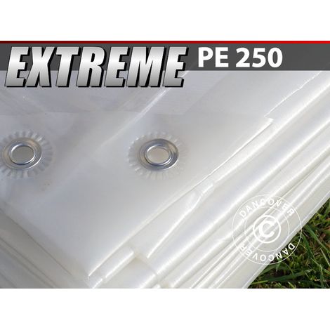 Tarpaulin 5x8 m, PE 250 g/m², Translucent - Dancover (1/2)
