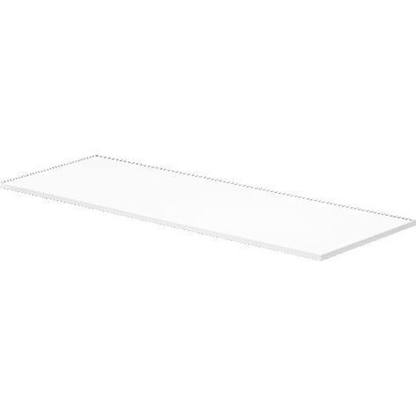 Dolle Glasboden Square 80 x 20 cm, 8 mm, weiß Regalböden