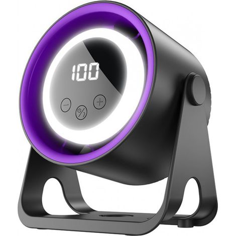 Nouveau ventilateur de bureau - Ventilateur K6 Technology - Ventilateur de camping - Ventilateur portable - Batterie - Commande tactile - Mini ventilateur ultra-silencieux - Avec lumière LED - Haute q (1/5)