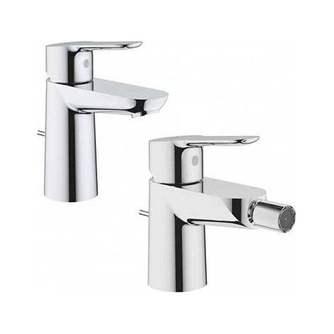 Coppia di Miscelatori GROHE BAUEDGE Bidet + Lavabo - Finitura Cromata (1/5)