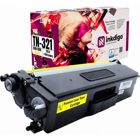 Inkdigo Toner TN321Y kompatibel mit Brother DCP-L8400CDN HL-L8250CDN TÜV-zertifiziert (1/5)