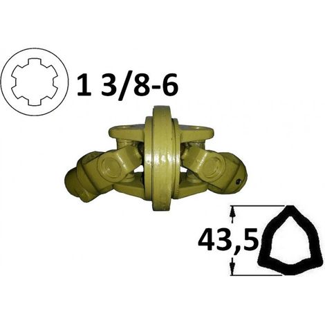 Junta homocinética completa para tubo de 43,5 mm 38217