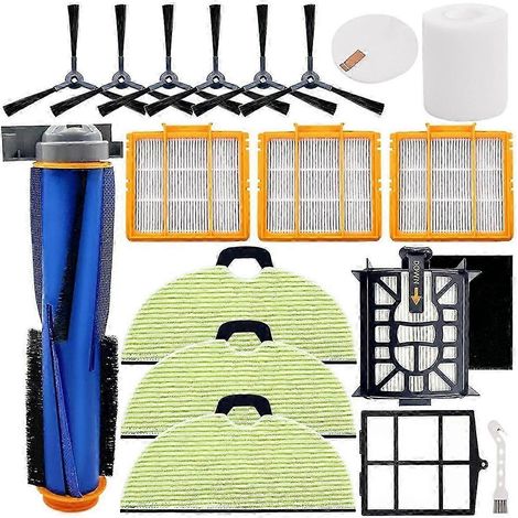 2-in-1 Seiten-Hauptbürstenfilter für Shark AV2610WA RV2610WA Matrix Plus (1/5)