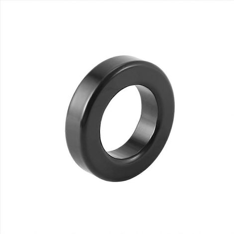 Composants de bobine d'arrêt compatibles pour transformateur, noyau de ferrite toroïdal AS225-125A, noir (1/5)