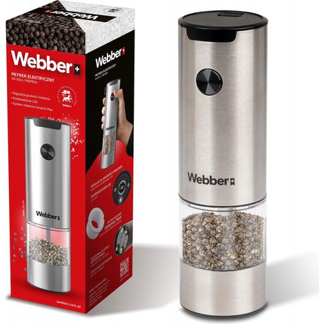 Gewürzmühle Webber mk20b Keramik LED elektrisch (1/3)