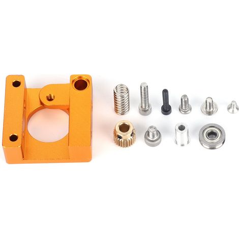 Support de fixation pour extrudeuse en aluminium anodisé sablé, bloc de montage pour imprimante 3D, accessoires DIY (1/5)