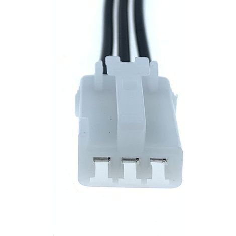 The MG641035/7283-1030 connector is compatible with the horn and brake light connectors of the Toyota Corolla, Levin, Corolla and Vios (single connector).