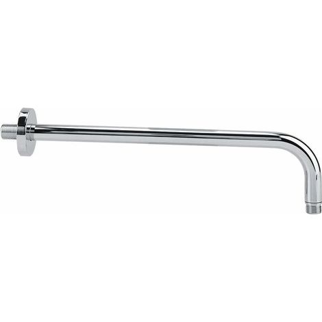 royaluxe - Bras de douche fixé au mur haut en acier inoxydable rond extra long bras de rallonge de douche tuyau accessoires de pommeau de douche au plafond garantie de qualité facile à utiliser (1/5)