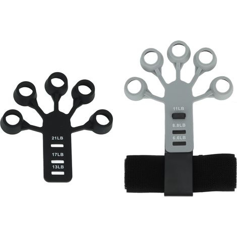 Renforceur de Main en Silicone Souple 6 Niveaux de Résistance pour Sportifs et Musiciens (1/5)