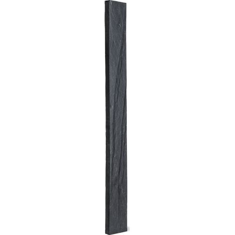 Piquet Ardoise Noire 100x10x3 cm (à l'unité) - RO'MA NATURE