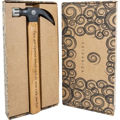 Marteau gravé personnalisé  Cadeau pour homme  Anniversaire, Noël, fête des pères  Saint Valentin  Trois phrases disponibles (Pour que nous continuions à construire une vie ensemble) (1/5)