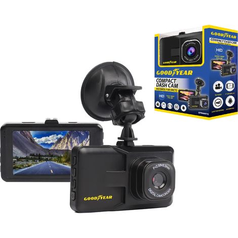 Goodyear Dash Cam Full HD Compact 3'' LED Display Camera Video Recorder 906672