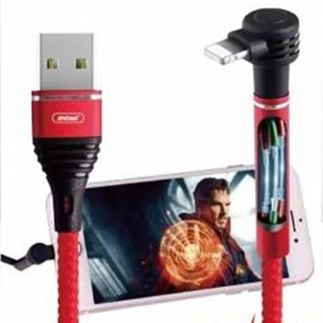 Câble De Câble De Données Usb à Angle Droit 90 ° Charge Rapide 3.1a 1mt Q-sj710