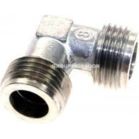 Coude D14 1/2 Mâle/Mâle 60x50 mm Pour Cuisinière Indesit