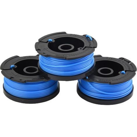 Set mit 3 Ersatzspulen und Schnurköpfen für BD032, CST1000, CST1100, GH500, GL280, GL425, LST420, NST2118, ST7000, ST7500