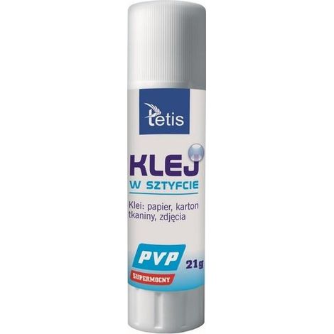 PVP-Klebestift (farblos) 21 g (12 Stück) BG112-G