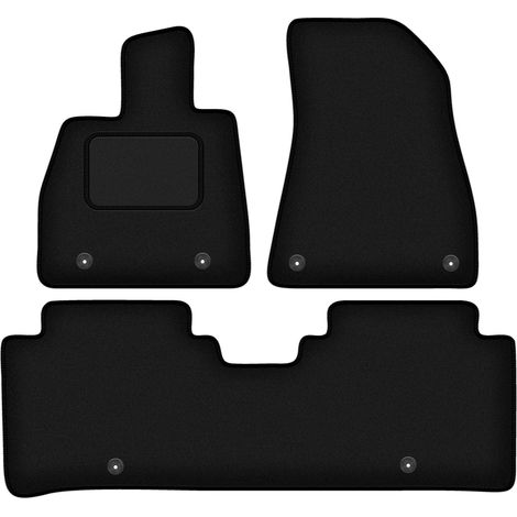 Tappetini auto in velluto nero per: berlina Byd Seal (2023-) (1/5)