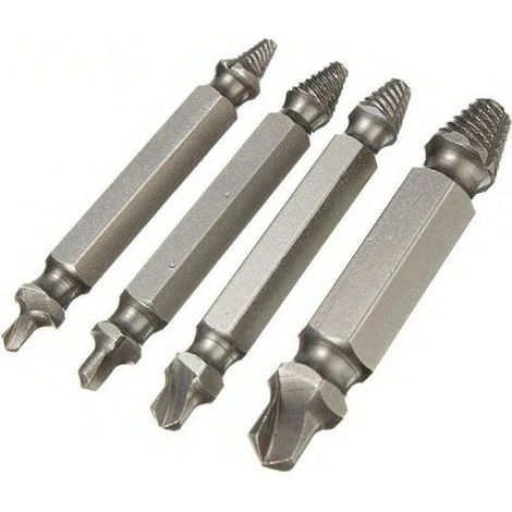 Green Mobility-4PCS  1  2  3  Outil Plot 4 Double Faces Endommagés Extracteur à Vis de Déménageur (1/5)