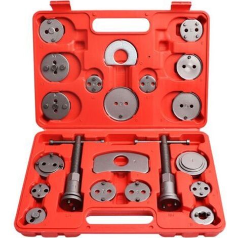 22-teiliges Werkzeugset zum Zurückdrehen von Bremssattelkolben, Werkzeug für Mechaniker (1/4)