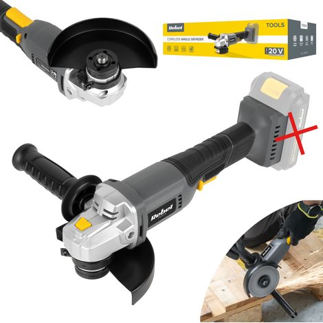 Amoladora angular inalámbrica de 20 V y 125 mm, potente y ligera. (1/5)