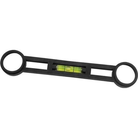 Alignement du robinet de douche en ABS de 150 mm avec niveau à bulle de précision, installation à pied courbé pour bricolage domestique et usage professionnel (5) (1/5)