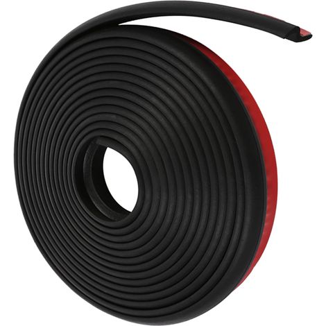 Joint d'étanchéité en caoutchouc creux en forme de Z, universel, 4 m, pour portières et fenêtres de voitures et camions. (1/5)