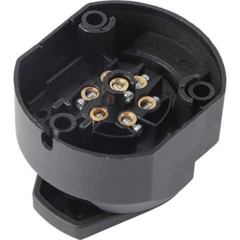 Connecteur de Remorque Européen 7 Broches avec Câble de 1,5m pour Véhicules Utilitaires et Semi-Remorques (1/5)